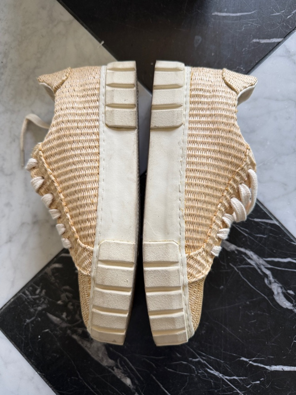 FARM Rio Straw Platform Sneakers - Picture 5 of 9